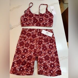 NWT Allfenix floral set size XL